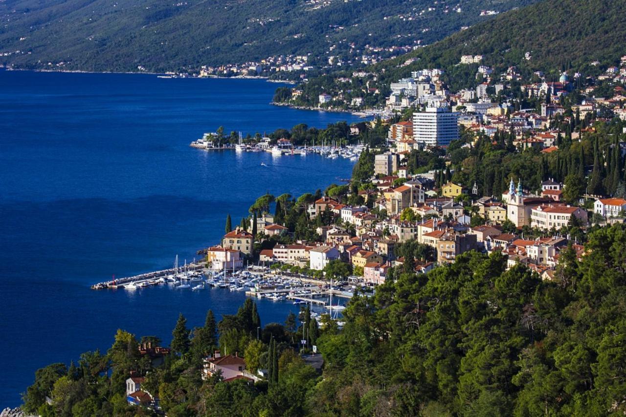 Apartment Maja Opatija With Free Private Parking And Lovely Sea View Terrace Zewnętrze zdjęcie