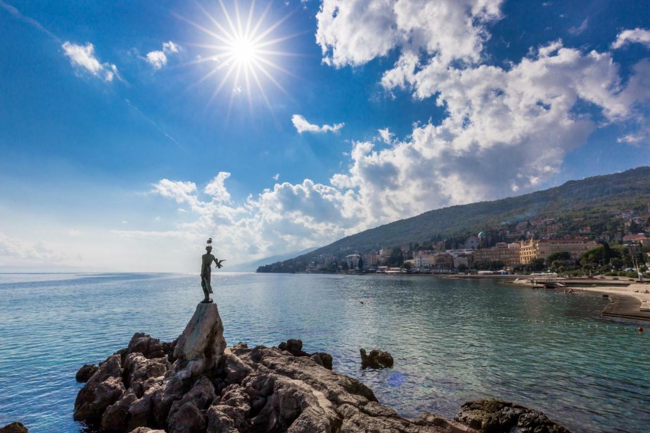 Apartment Maja Opatija With Free Private Parking And Lovely Sea View Terrace Zewnętrze zdjęcie